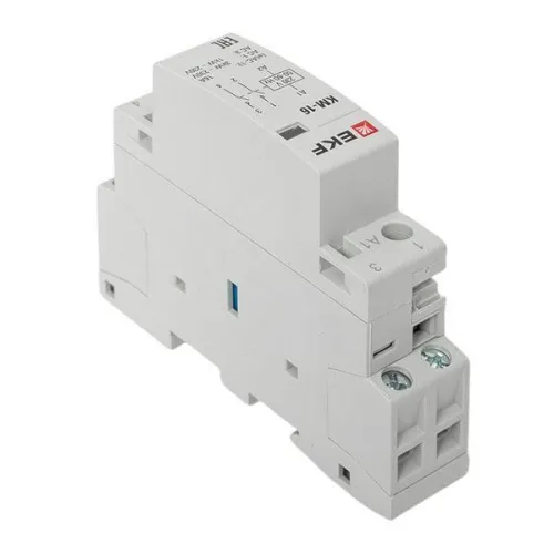 Контактор модульный КМ 16А 2NО (1 мод.) EKF km-1-16-20 фото 2