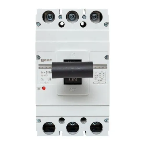 Выключатель автоматический 3п 400/315А 42кА ВА-99М PROxima EKF mccb99-400-315m фото 5