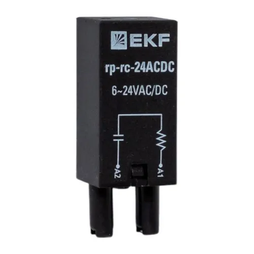 Модуль защитный RC 6-24В AC/DC для промежуточных реле RP AVERES EKF rp-rc-24ACDC