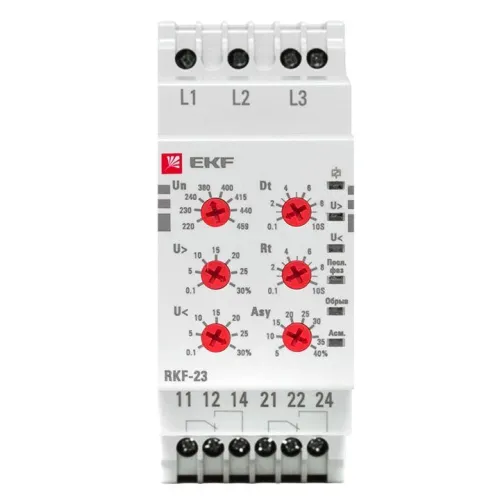 Реле контроля фаз RKF-23 EKF rkf-23 фото 10