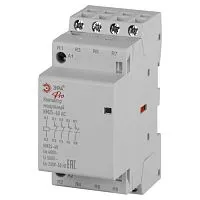Контактор модульный КМ25-04 АС PRO NO-902-330 ЭРА Б0062286