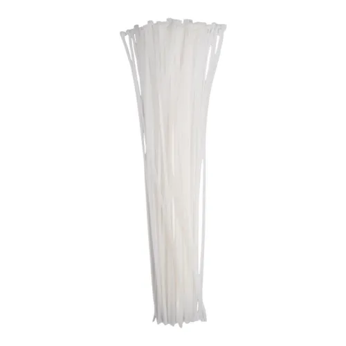 Хомут кабельный (стяжка) PCT 4.8х450-100WH 4.8х450 PA6.6 бел. (уп.100шт) JazzWay 5054127 фото 5