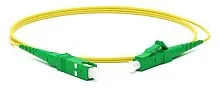 Патч-корд FC-S2-9-LC/AR-SC/AR-H-3M-LSZH-YL волоконно-оптический (шнур) SM 9/125 (OS2) LC/APC-SC/APC simplex LSZH 3м Hyperline 250700