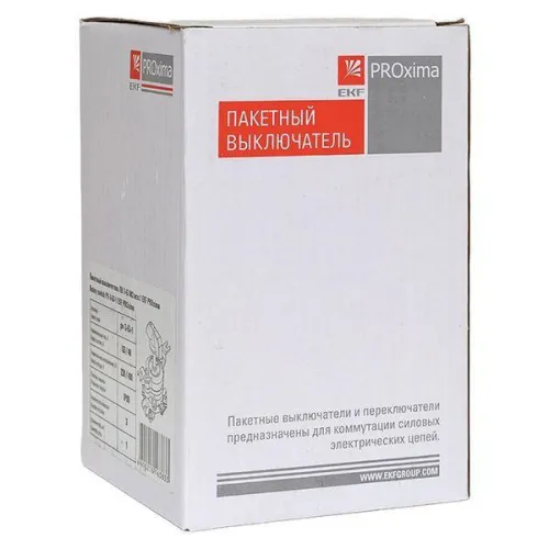 Выключатель пакетный 1-кл. 63А IP00 ПВ3-63 М3 исп.1 черн. EKF pv-3-63-1 фото 9