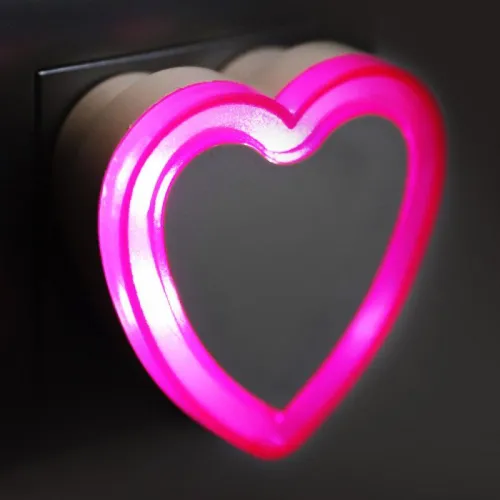 Светильник светодиодный ночник LED "Сердце" с фотосенсором 220В NL-263 Camelion 15381 фото 2