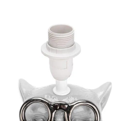 Светильник декоративный "Кот в очках" Е14 40Вт бел. Rexant 603-1033 фото 3