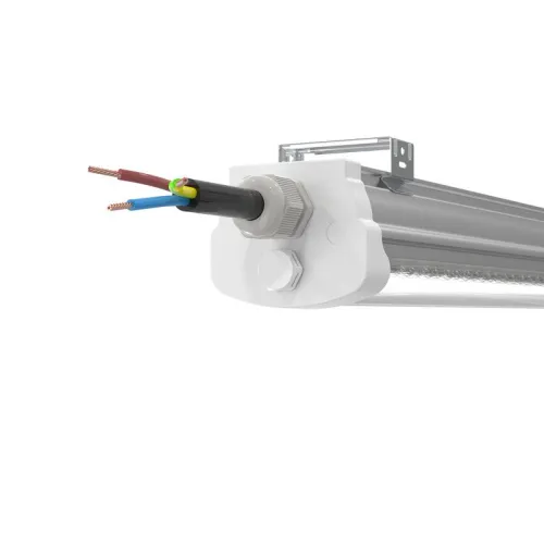 Светильник светодиодный ДСП WP 20 C 30W W 840 L900 900х74х60мм 30Вт 4000К IP66 пылевлагозащ. бел. Русский Свет 27072023745 фото 2