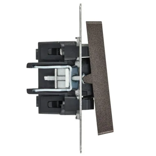 Выключатель 1-кл. СП BRITE ВС10-1-1-БрТБ 10А с индик. механизм бронза IEK BR-V10-1-10-K45 фото 4