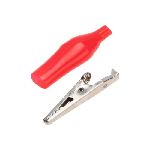 Зажим "крокодил" 5А 46мм в изоляторе (уп.2шт) Rexant 16-0002-9 фото 3