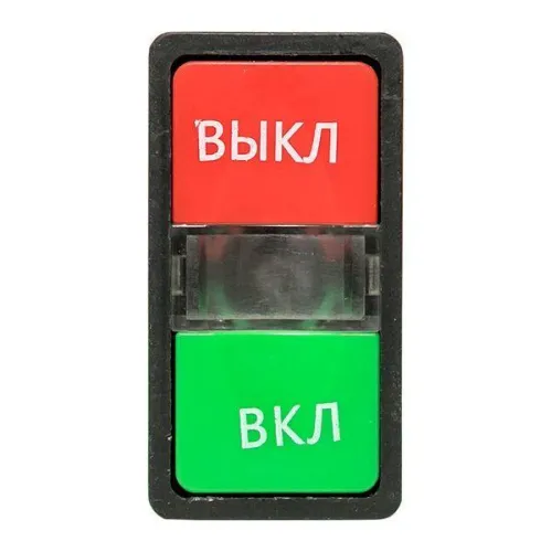 Кнопка AS-22N "Пуск-Стоп" прямоугольная 24В NO+NC EKF pbn-as-rec-24 фото 2