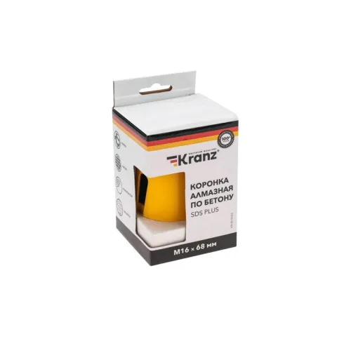 Коронка алмазная по бетону 68мм Kranz KR-90-0163 фото 7