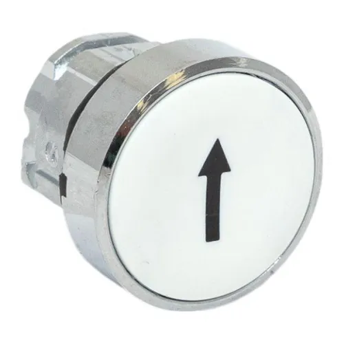 Механизм кнопки исполнительный XB4 бел. плоский возвратный без фиксации стрелка IP65 EKF XB4BA-1256C-65