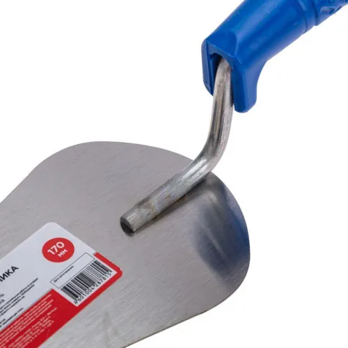 Кельма печника 175мм нержавеющая сталь пластмас. ручка Rexant 89-2203 фото 3