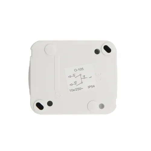 Выключатель 2-кл. ОП Mini OG IP54 бел. Kranz KR-78-0602 фото 2