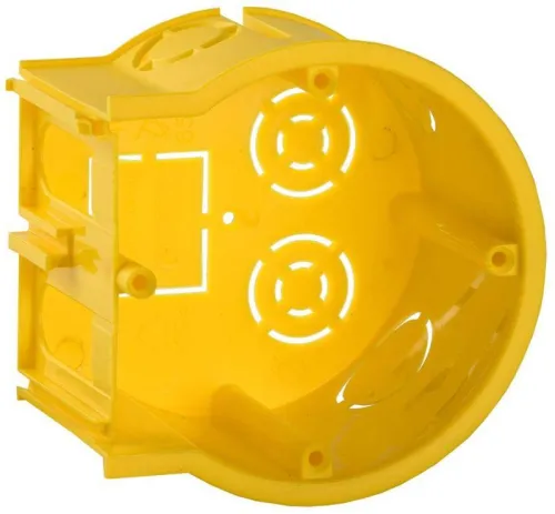 Коробка установочная С3 d68x45 для твердых стен (сборная оконечная) (опт. уп) GENERICA UKT10-068-045-000-K1-N-UO