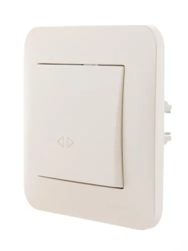 Выключатель промежуточный 1-кл. 2п СП Karina 10А IP20 механизм жемчуж./бел. перламутр. LEZARD 707-3088-107 фото 4