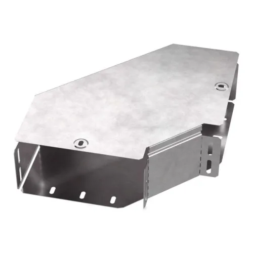 Угол для лотка горизонтальный 90град. 200х100 Стандарт с крышкой Промрукав PR16.0419