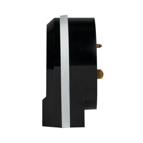 Вилка для разъема РШ-ВШ 32А 2P+PE 250В карболит. черн. EKF AS-250-B-02 фото 3