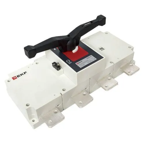 Рубильник-выключатель 4п 1000А с рукояткой управления для прямой установки PowerSwitch EKF psds-1000-4 фото 5