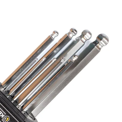 Набор шестигранных ключей с шаром КШ-9 КВТ 78368 фото 3