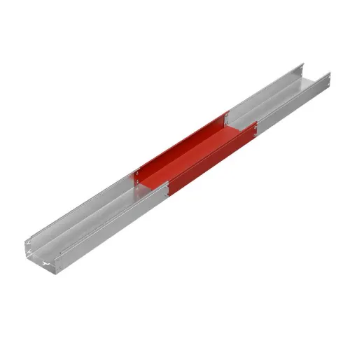 Лоток листовой неперфорированный 200х100 L3000 сталь 1.2мм "БЫСТРЫЙ МОНТАЖ ПЛЮС" LNplus100-200-1.2-3000 HD гор. оцинк. КМ PL1311 фото 3