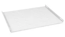 Полка 19дюйм перфорированная SH-J018-FC-600m-100KG глубиной 400мм для напольных и настенных шкафов глубиной 600мм усиленная до 100кг Cabeus 7859c