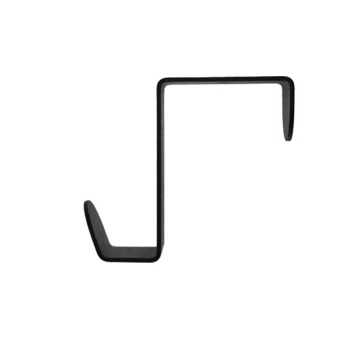 Держатель для хранения одежды в стиле лофт крепление на дверь 3 штуки черн. Rexant 38-0711 фото 2