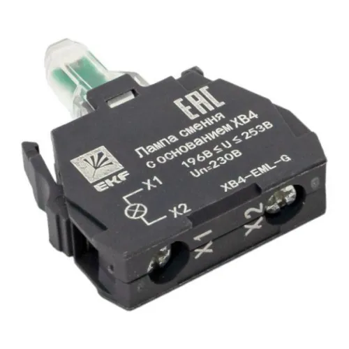 Лампа сменная с основанием XB4 зел. 230В PROxima EKF XB4-EML-G фото 6