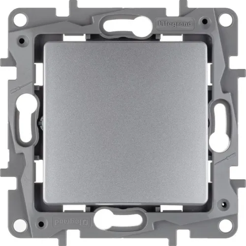 Выключатель 1-кл. СП Etika 10А IP20 250В 10AX авт. зажимы механизм алюм. IEK 672401 фото 6