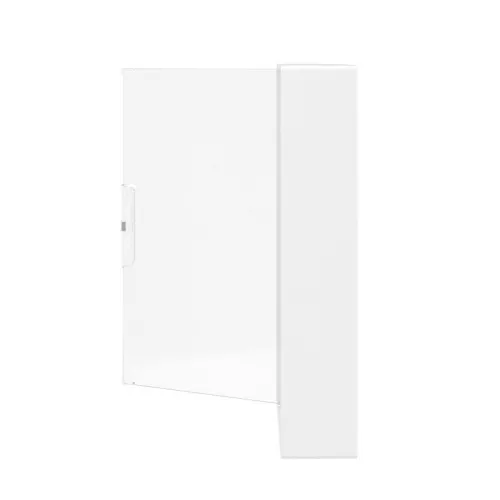 Щиток настенный 36мод. FRAME с прозр. дверцей с 4 шинами PEN (2шт на 8 отверст. и 2шт на 10 отверст.) бел. DKC F36W1WT фото 4