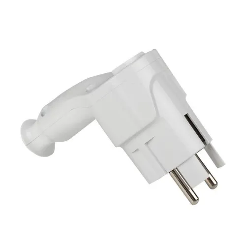 Вилка с кнопкой извлечения 16А 250В с заземл. бел. EKF AVP-16-k фото 7