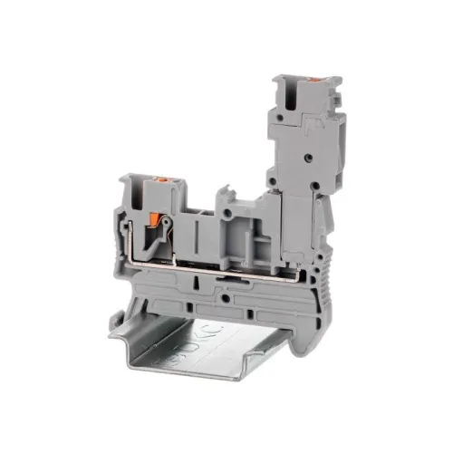 Штекер зажим push-in 1 точка подключения 2.5кв.мм сер. DKC VPR-P-2.5-1 фото 2