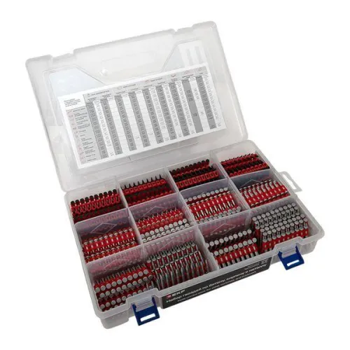 Набор пристрелочный №1 гвоздей по бетону кирпичу и металлу EKF cp-cn1-1 фото 10