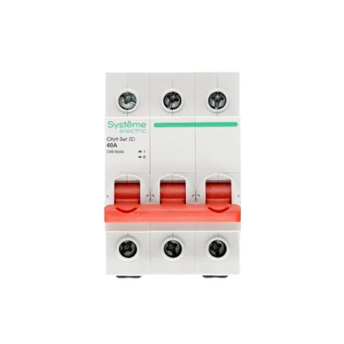 Выключатель нагрузки 3п 40А 400В City9 Set SE C9S16340 фото 3