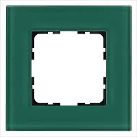 Рамка 1-м G-Glass стекло лазурн. Jasmart G1001GJ