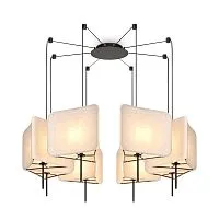 Светильник подвесной Bricola 8х40Вт E14 IP20 Freya FR5511PL-08B