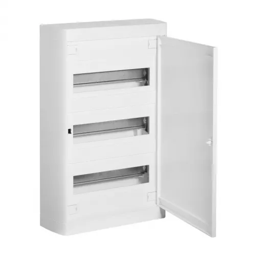 Щит навесной Nedbox 3х12мод. бел. дверь Leg 601238 фото 3