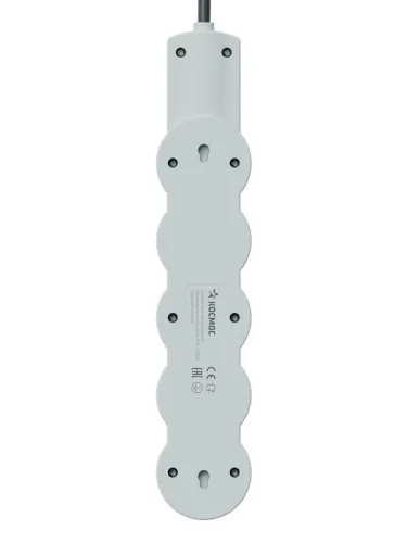 Удлинитель 3х1.5м с заземл. 10А IP20 USB 2500Вт 220В ПВС 3х1 с выкл. черн. КОСМОС YKsm1.5m4g-Z-VU10А-B фото 7
