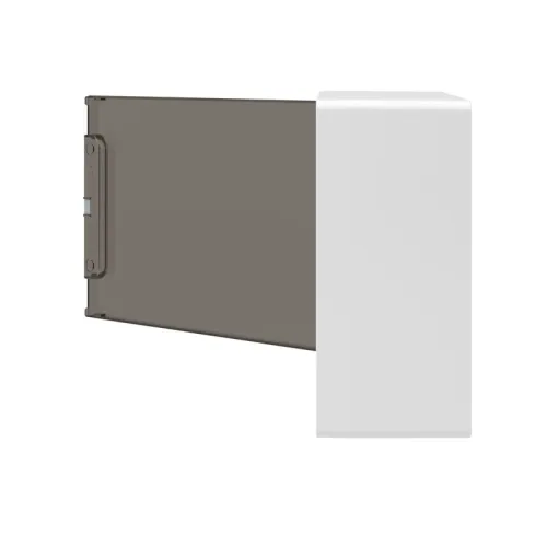 Щиток настенный Фрейм (FRAME) 12мод. с тонированной дверцей с 2 шин PEN на 8+6 отверст. бел. DKC F12W1WD фото 2