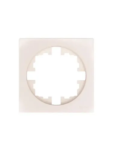 Рамка 1-м OSEN горизонт. квадрат сл. кость LEZARD 743-9000-146