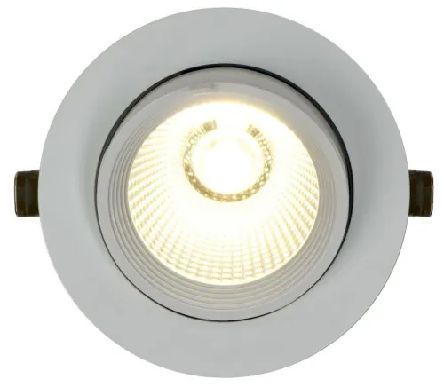 Светильник светодиодный ДВО 1822 35Вт 4000К IP20 поворотн. круг бел. IEK LTP-DSO0-1822-35-40-K01 фото 3