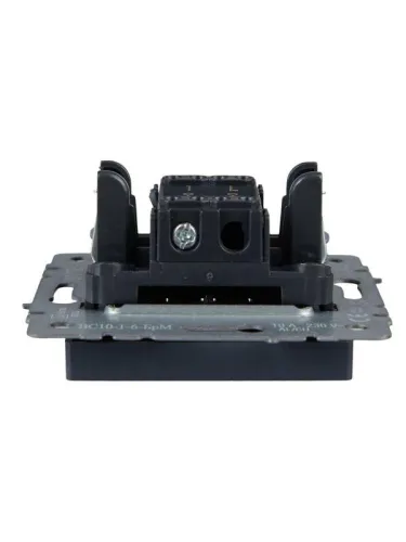 Выключатель проходной 1-кл. СП BRITE ВС10-1-6-БрМ 10А механизм маренго IEK BR-V12-0-10-K35 фото 6