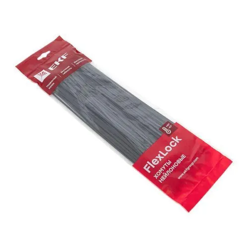 Хомут P6.6 3.6х300 FlexLock стандартный черн. (уп.100шт) PROxima EKF plc-fl-ctsb-3.6x300 фото 4
