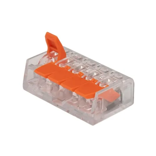 Клемма монтажная рычажного соединения PTC-5P 221-415 450В 32А 0.14-4.0кв.мм JazzWay 5050945 фото 2
