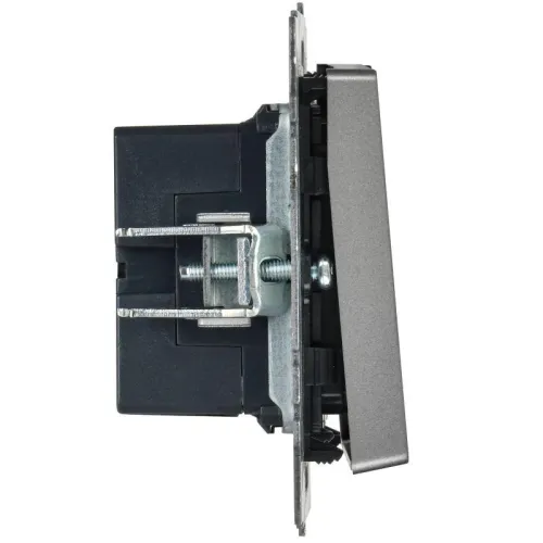 Кнопка звонка BRITE 10А ВС10-1-9-БрС для отелей с индик. механизм сталь IEK BR-V14-2-10-K46 фото 7