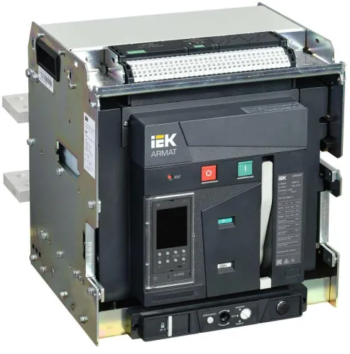 Выключатель автоматический воздушный 3п F 4000А 85кА TD выдвижн. с комплектом аксессуаров ARMAT IEK AR-ACB-3VF-085-4000A-TDCF