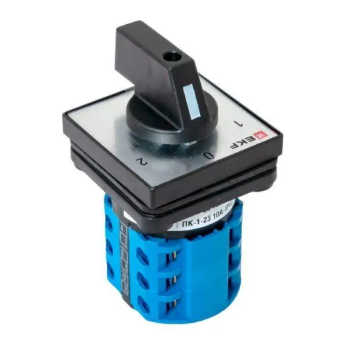 Переключатель кулачковый ПК-1-23 3п 10А "1-0-2" IP65 EKF pk-1-23-10-65 фото 8