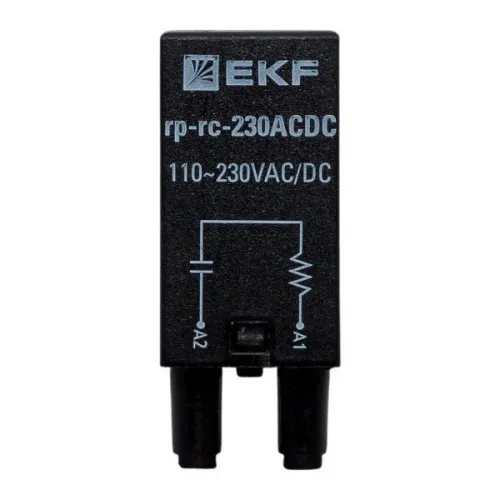 Модуль защитный RC 110-230В AC/DC для промежуточных реле RP AVERES EKF rp-rc-230ACDC фото 3