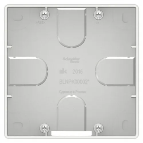 Коробка подъемная СП Blanca для силовых розеток бел. SE BLNPK000021 фото 2