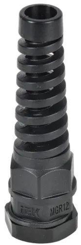 Сальник MGR12 d3-6.5мм IP68 с гибким отводом черн. IEK YSA23-05-12-68-K02